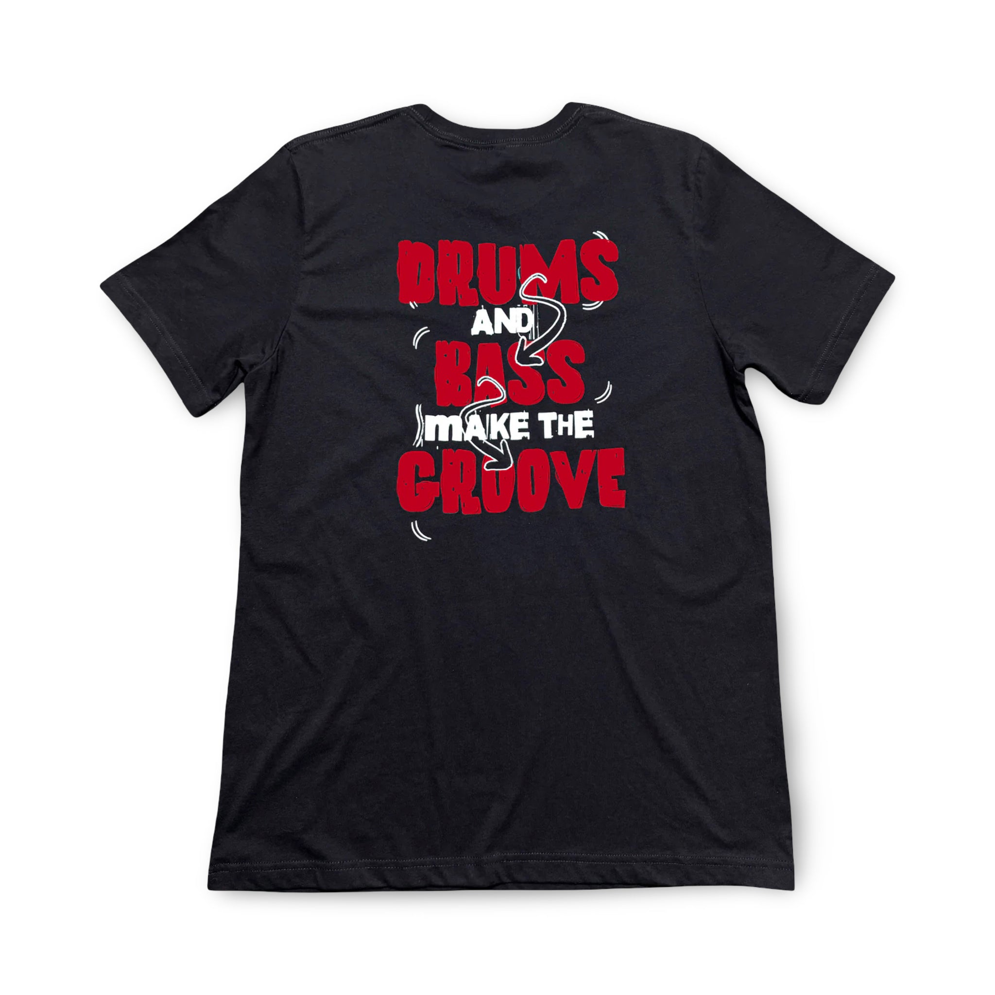 Groove T-shirt (Black/Red) – Got Pocket? Apparel