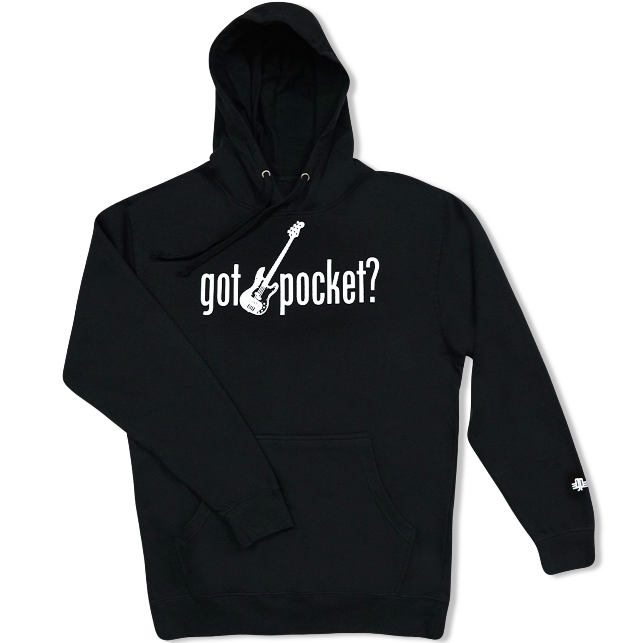 Bass Hoodie (Black) – Got Pocket? Apparel